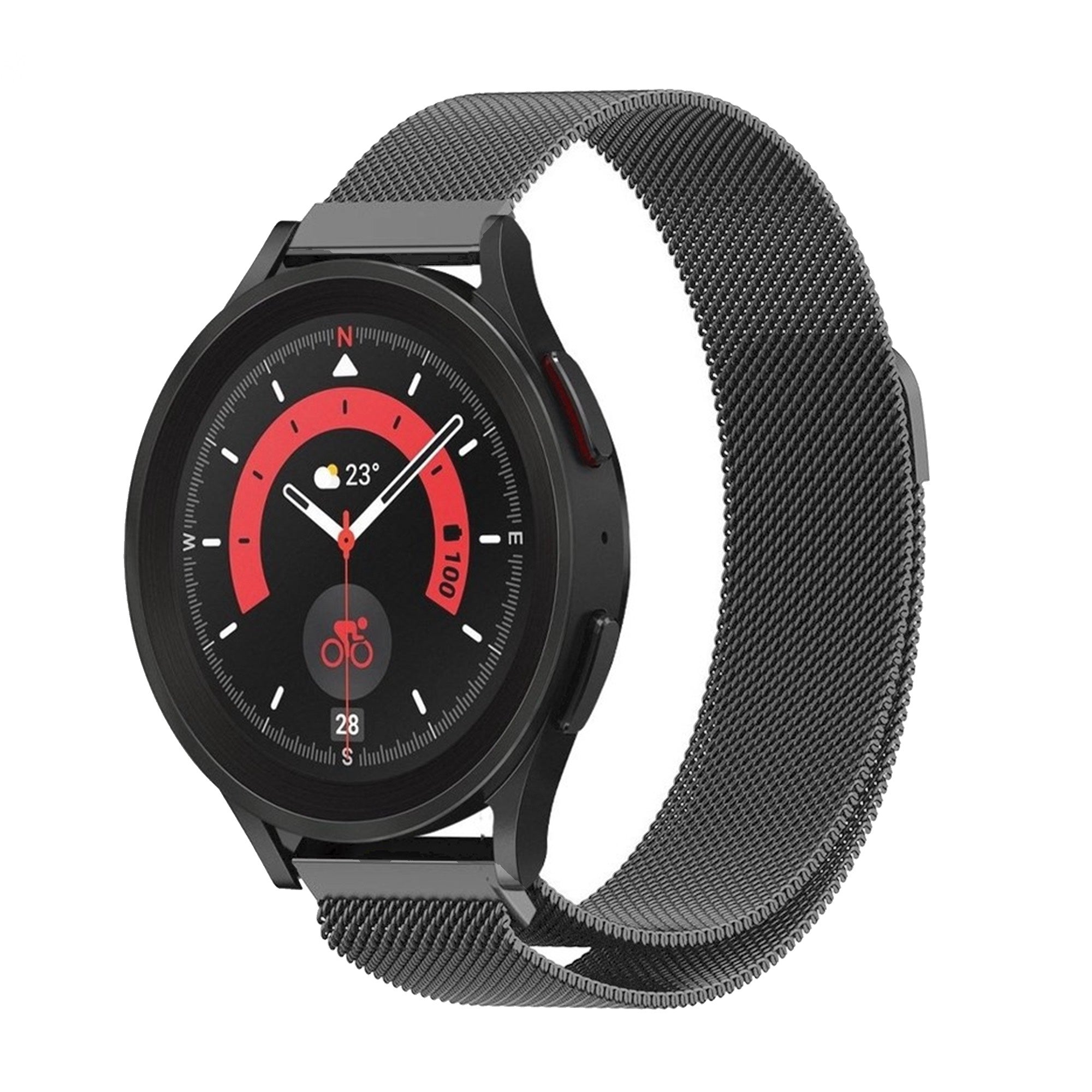 Samsung Watch milanese band - space gray