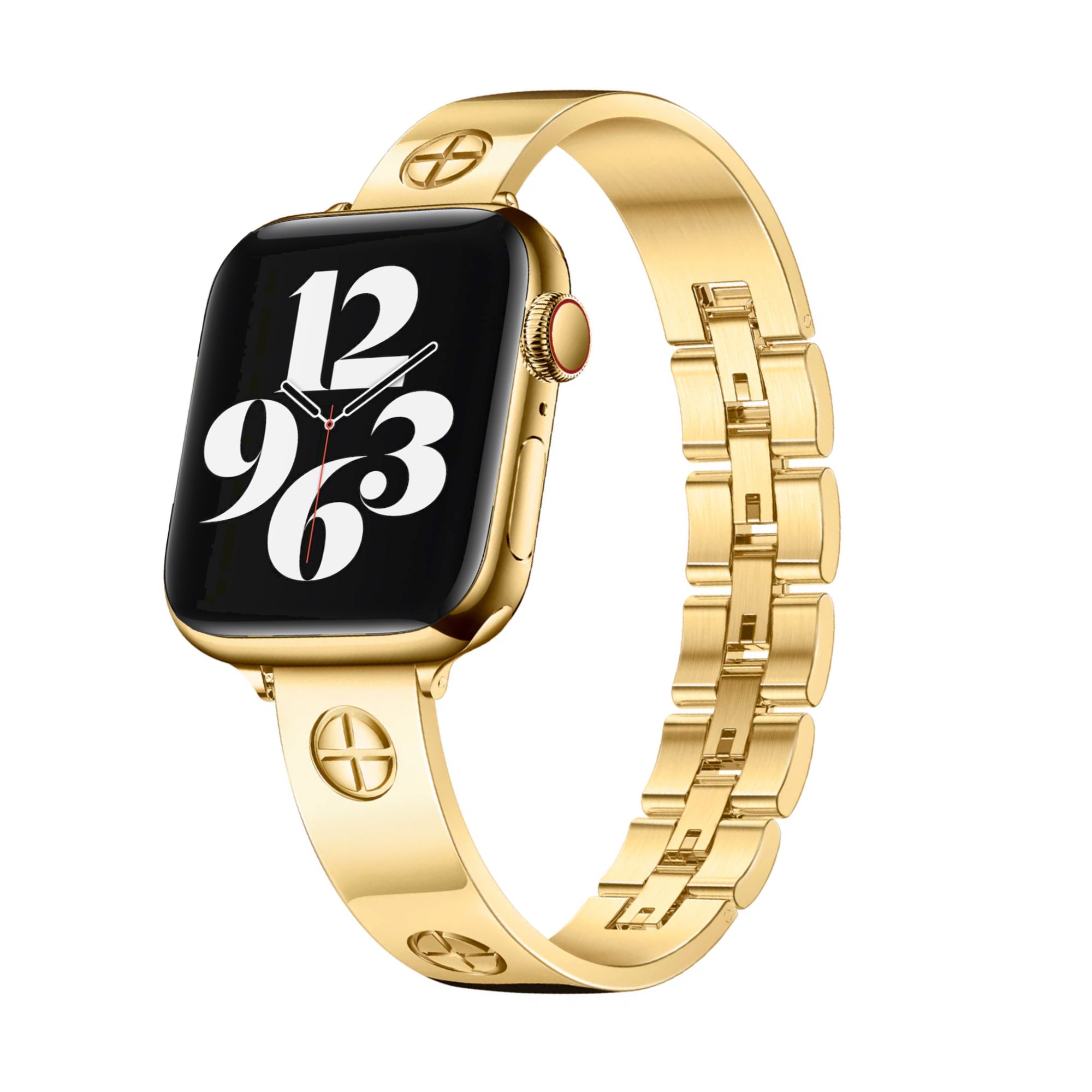 Apple Watch inspired plus strap - gold