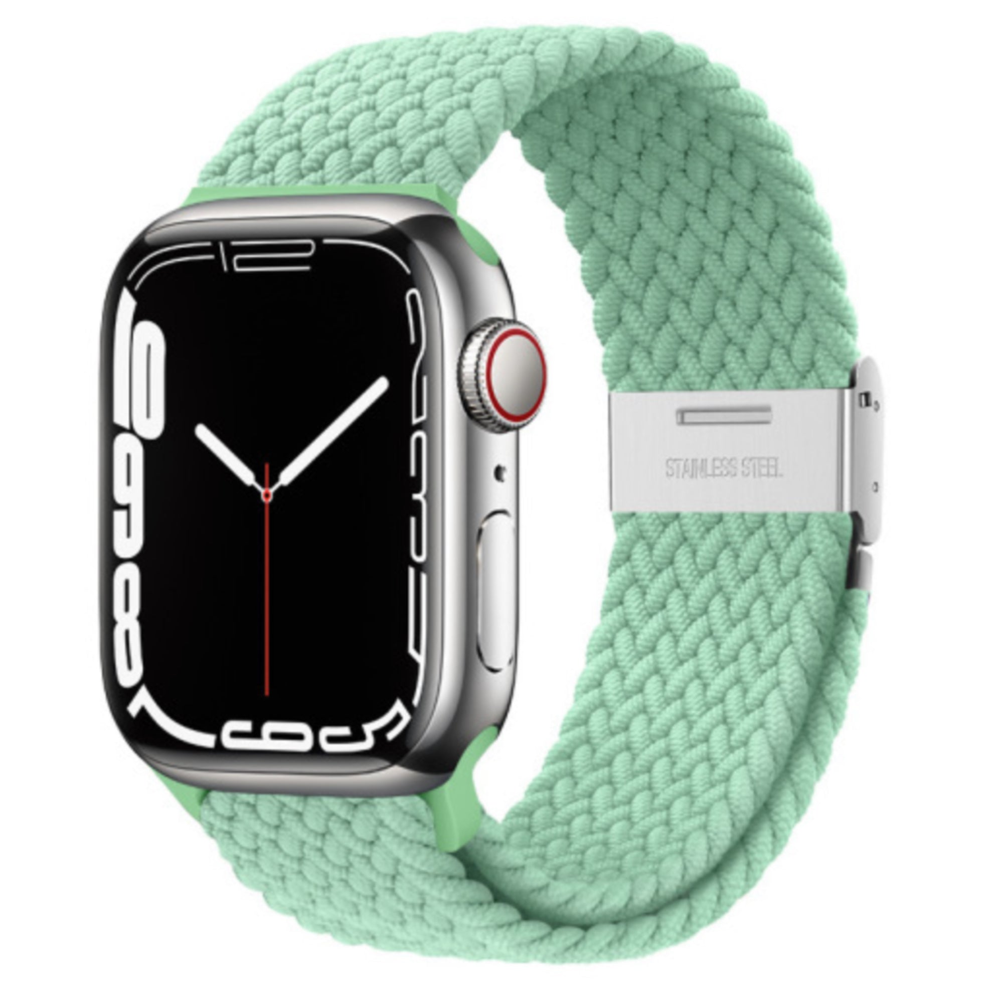 Apple Watch braided loop adjustable - pistachio