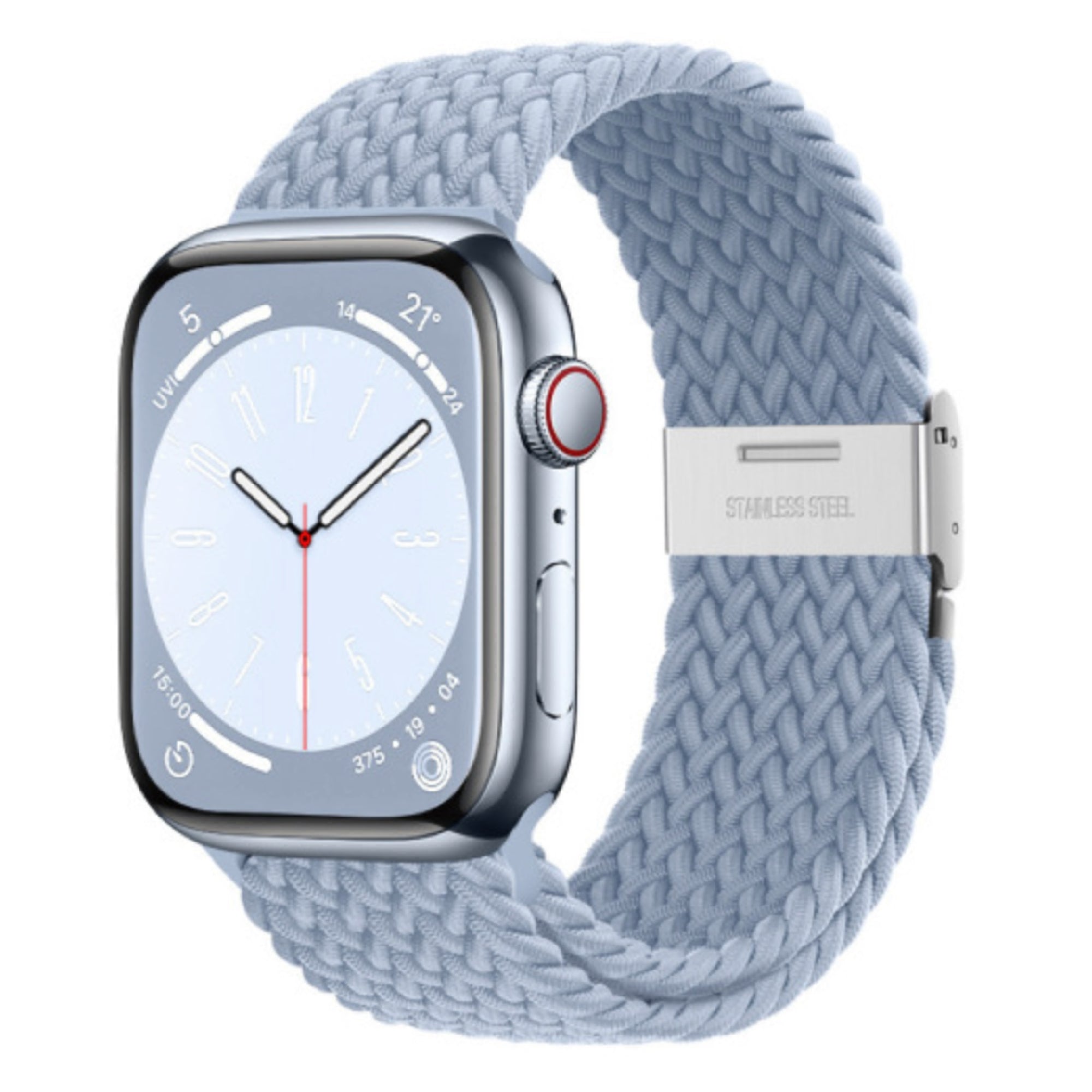 Apple Watch braided loop adjustable - rock blue