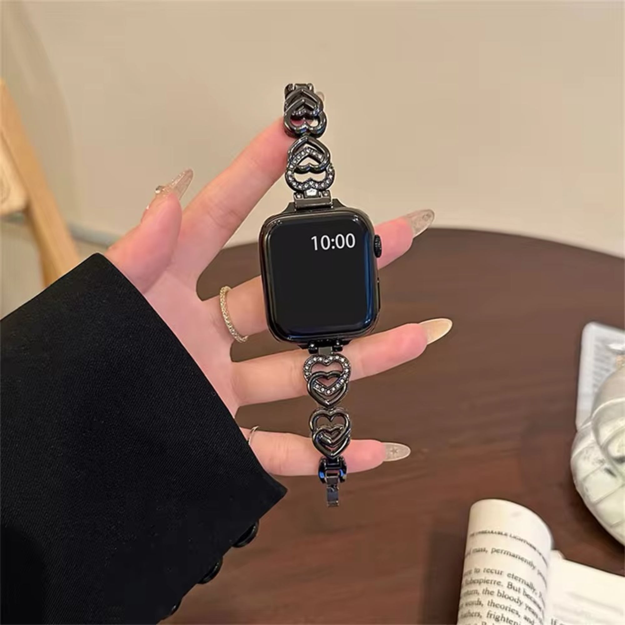 Apple Watch heart band - black