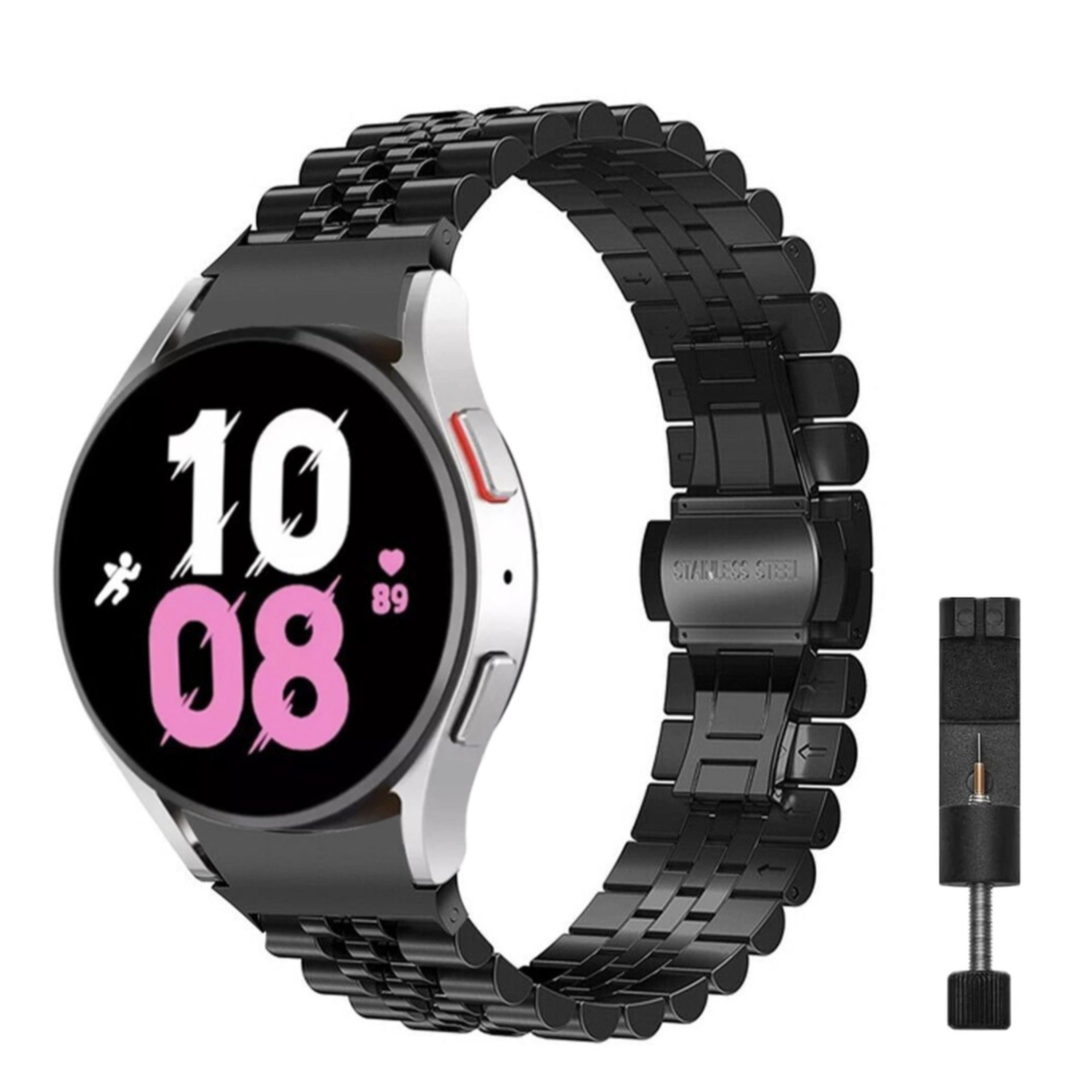 Samsung Galaxy Watch jubilee strap for watch 4/5/5pro - black