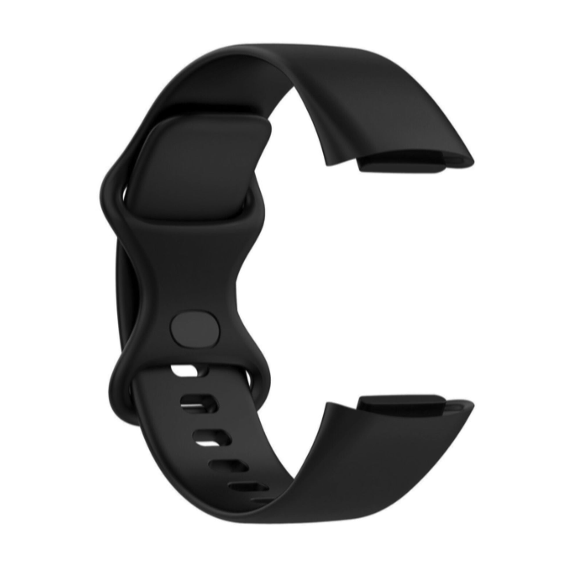 Fitbit Charge 5/6 silicone strap - black
