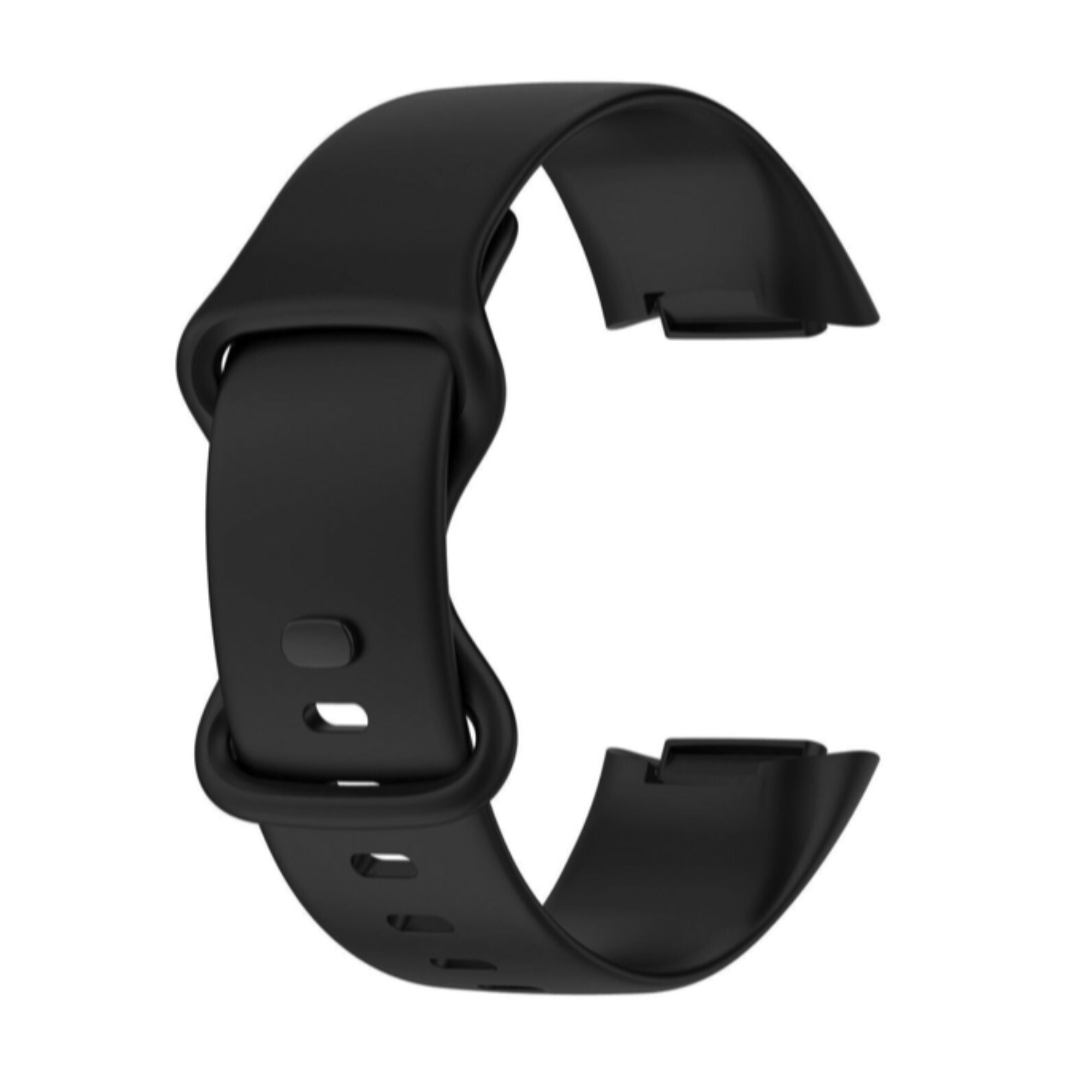 Fitbit Charge 5/6 silicone strap - black