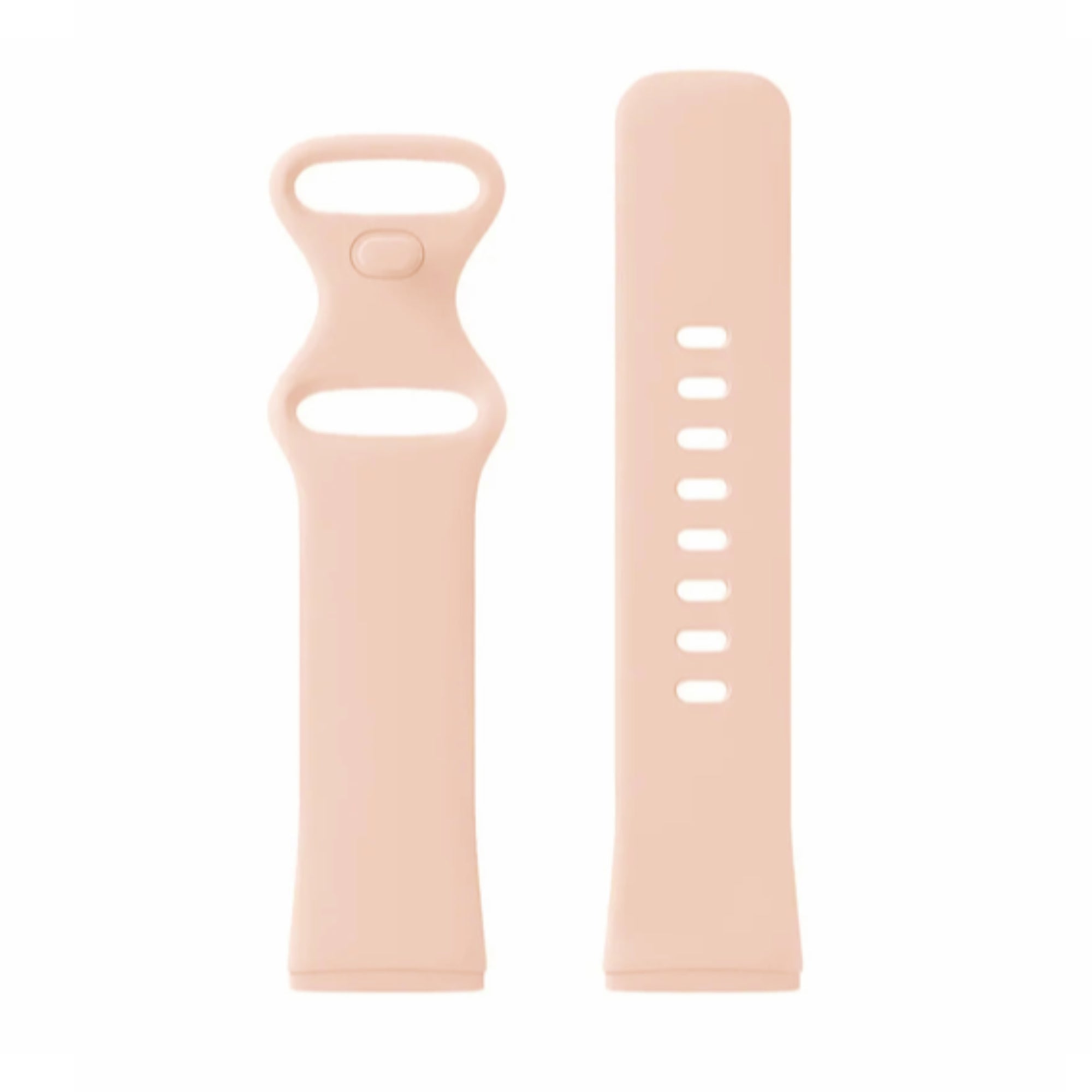 Fitbit Versa 3 / 4 / Sense silicone strap - pink sand