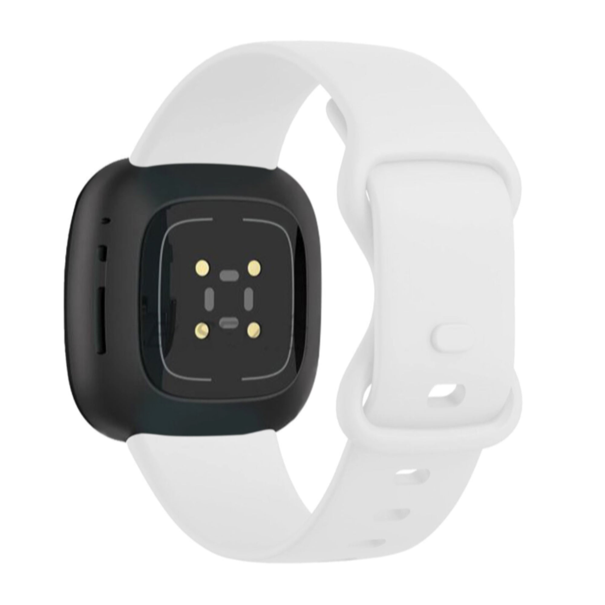 Fitbit Versa 3 / 4 / Sense silicone strap - white