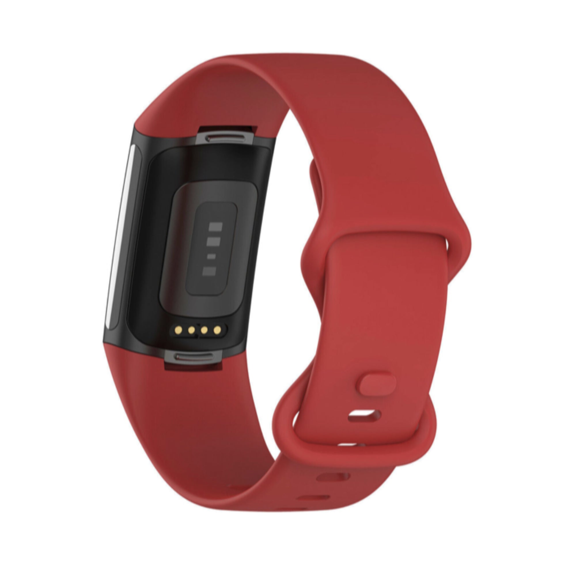 Fitbit Charge 5/6 silicone strap - red