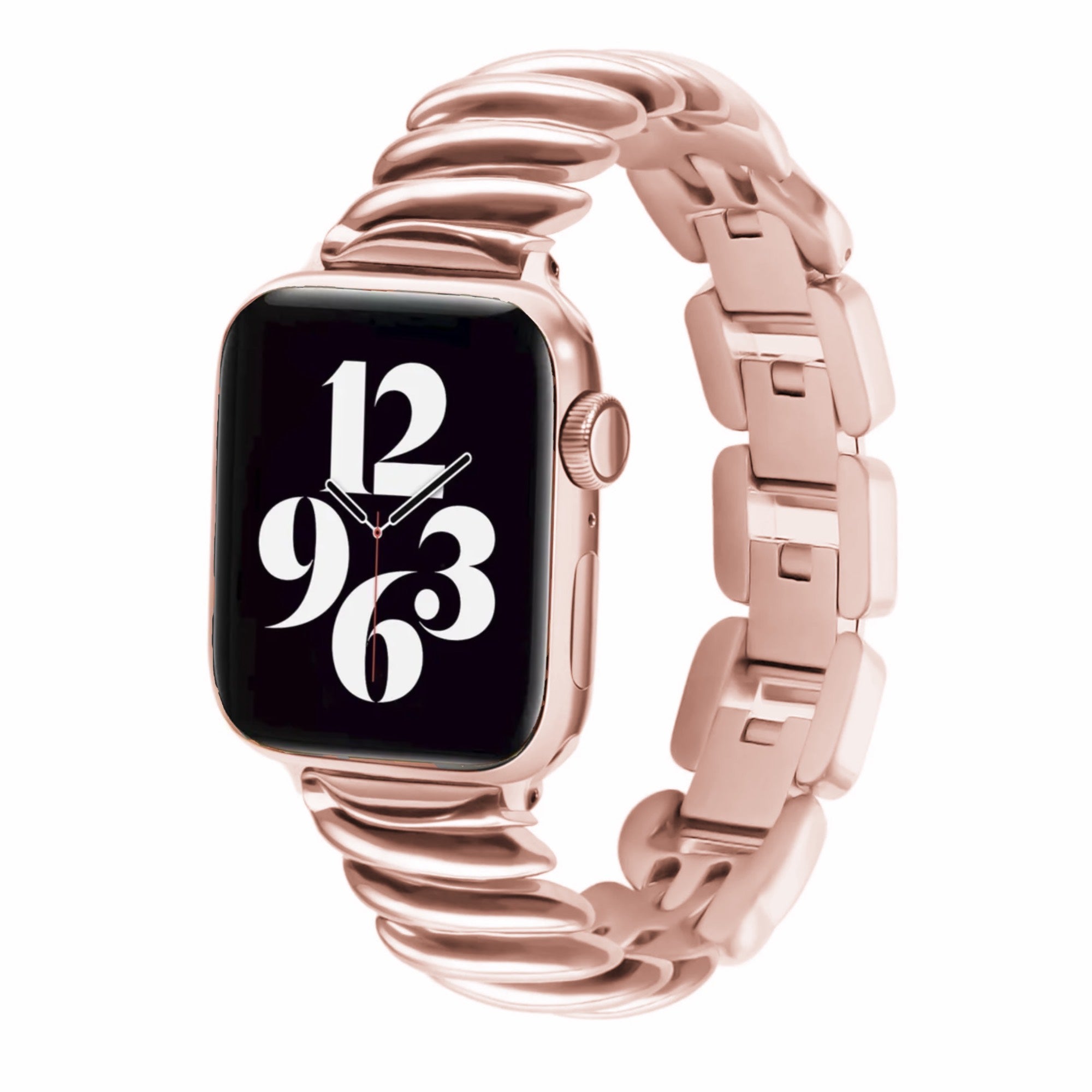 Apple Watch swirl band - rose gold