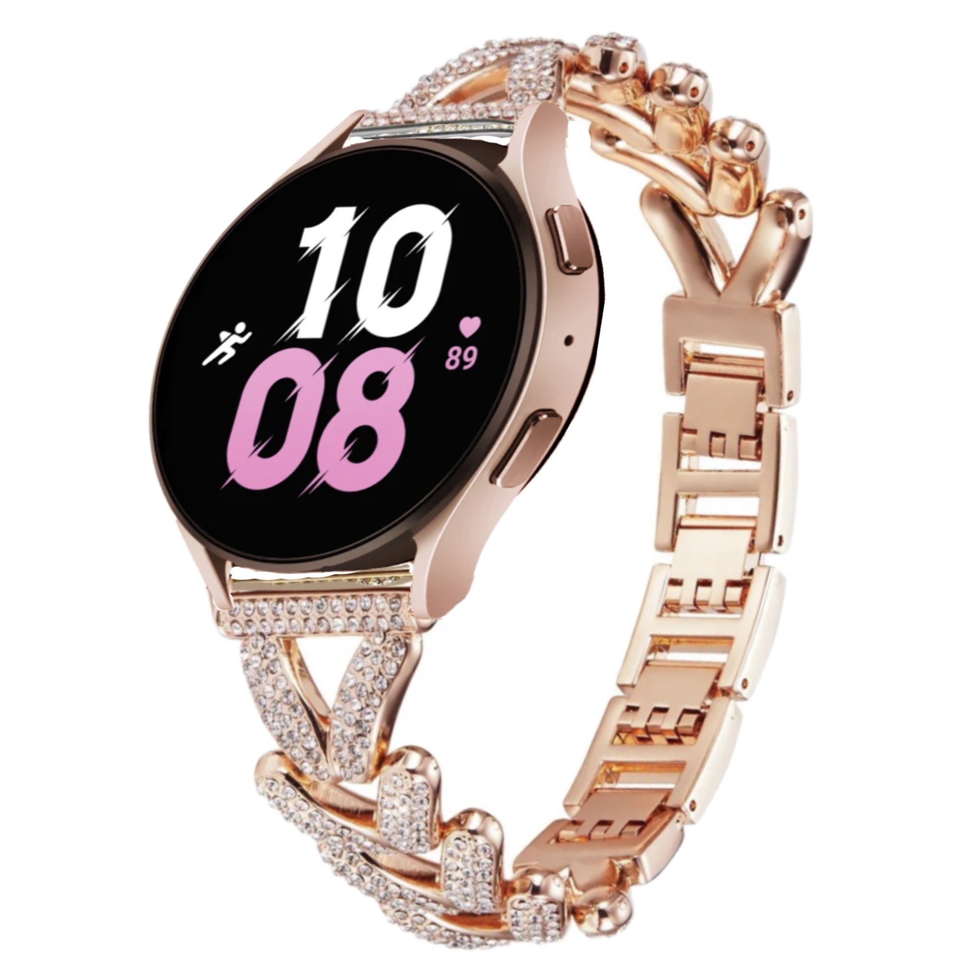 Samsung Galaxy Watch diamond V strap - rose
