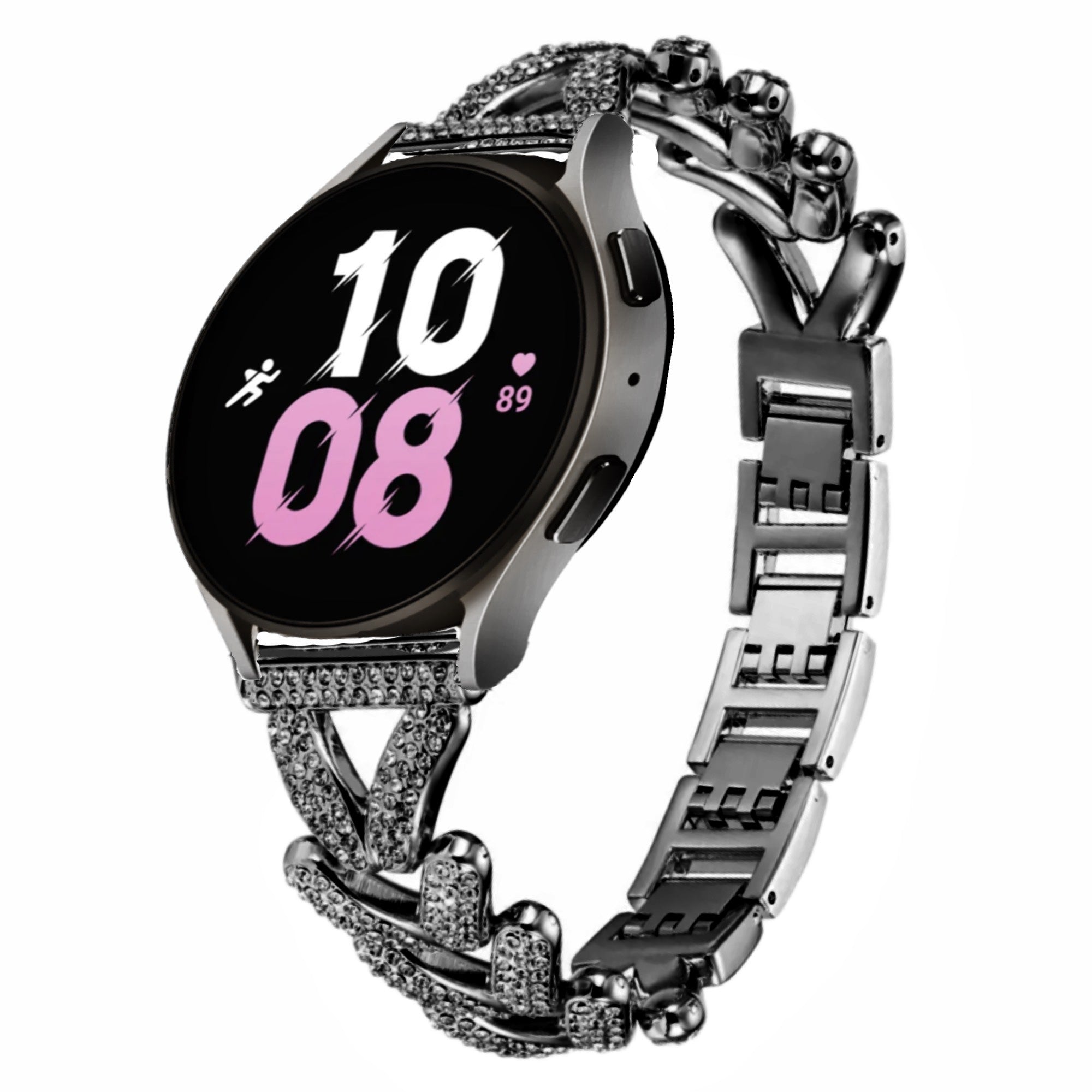 Samsung Galaxy Watch diamond V strap - black