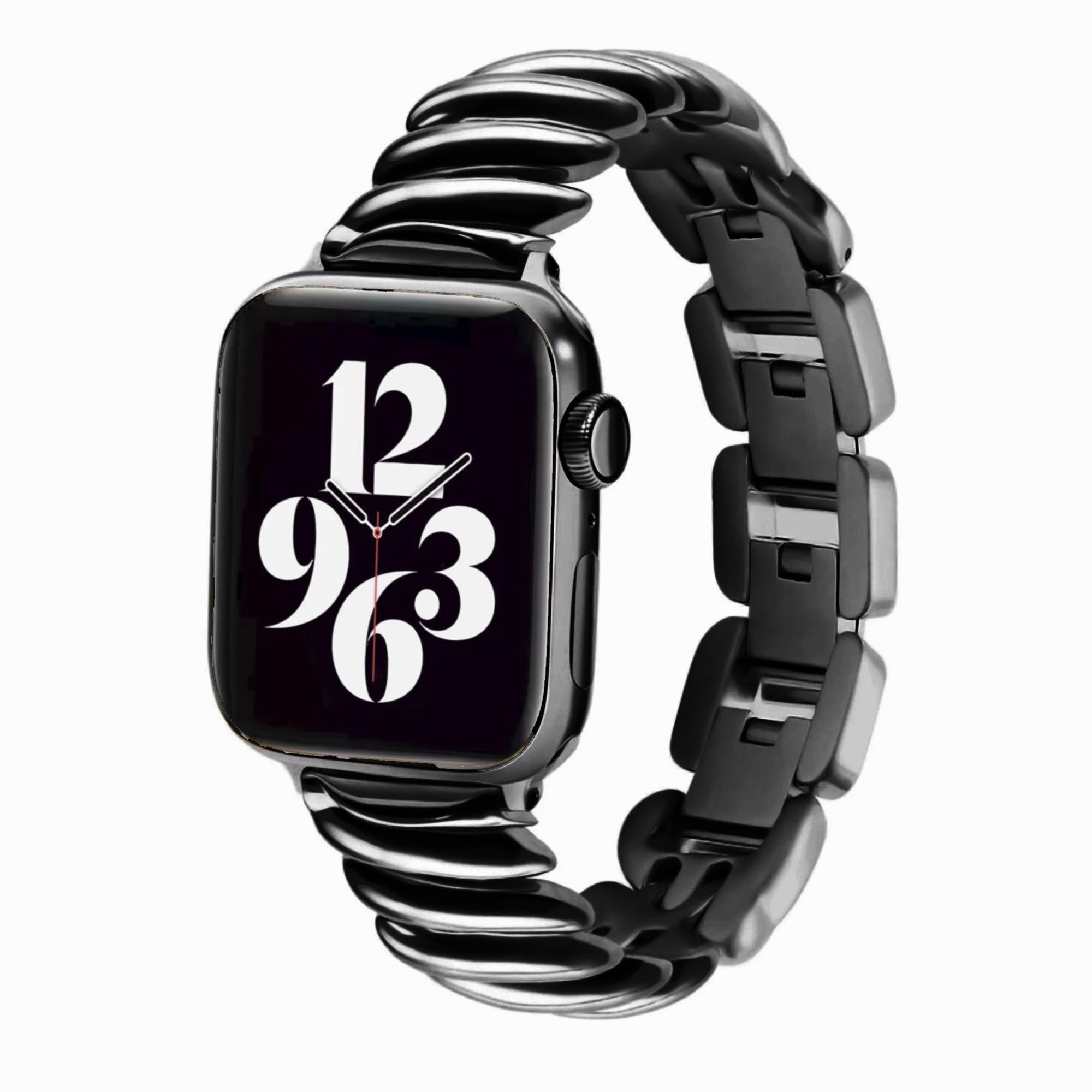 Apple Watch swirl strap - black