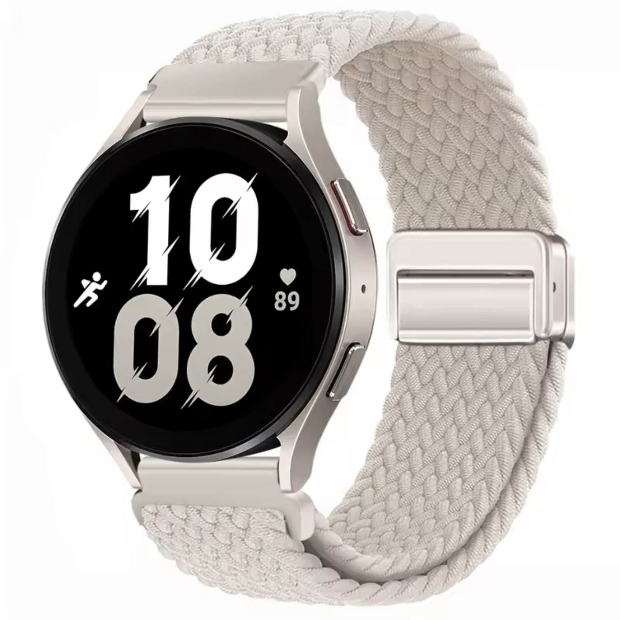 Samsung Galaxy Watch braided strap - starlight