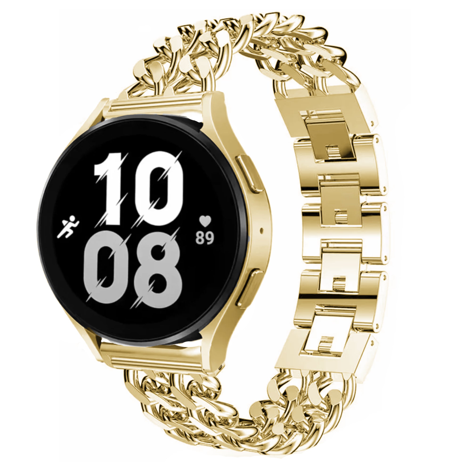 Samsung Galaxy Watch double chain strap - gold