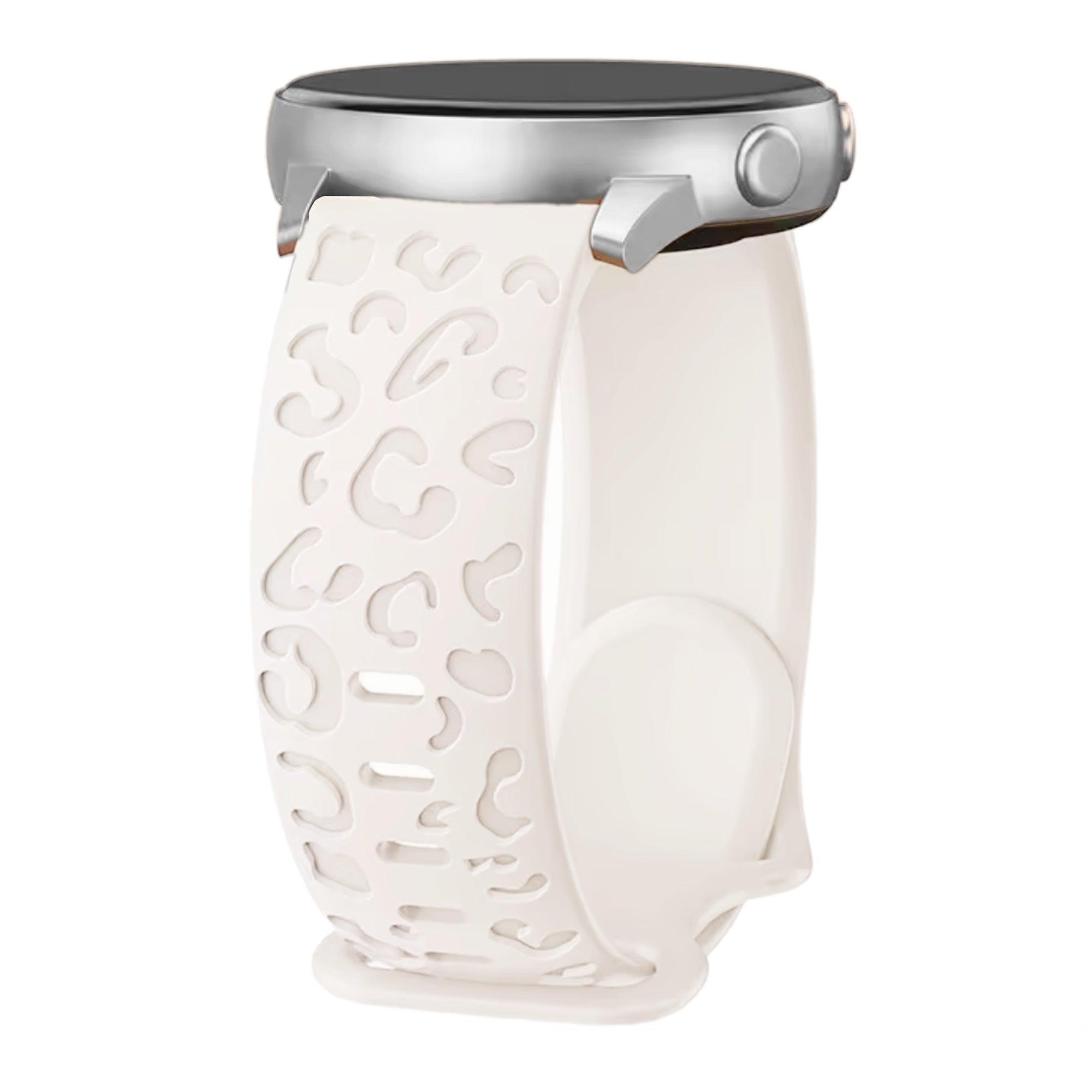 Samsung Galaxy Watch silicone panther strap - starlight