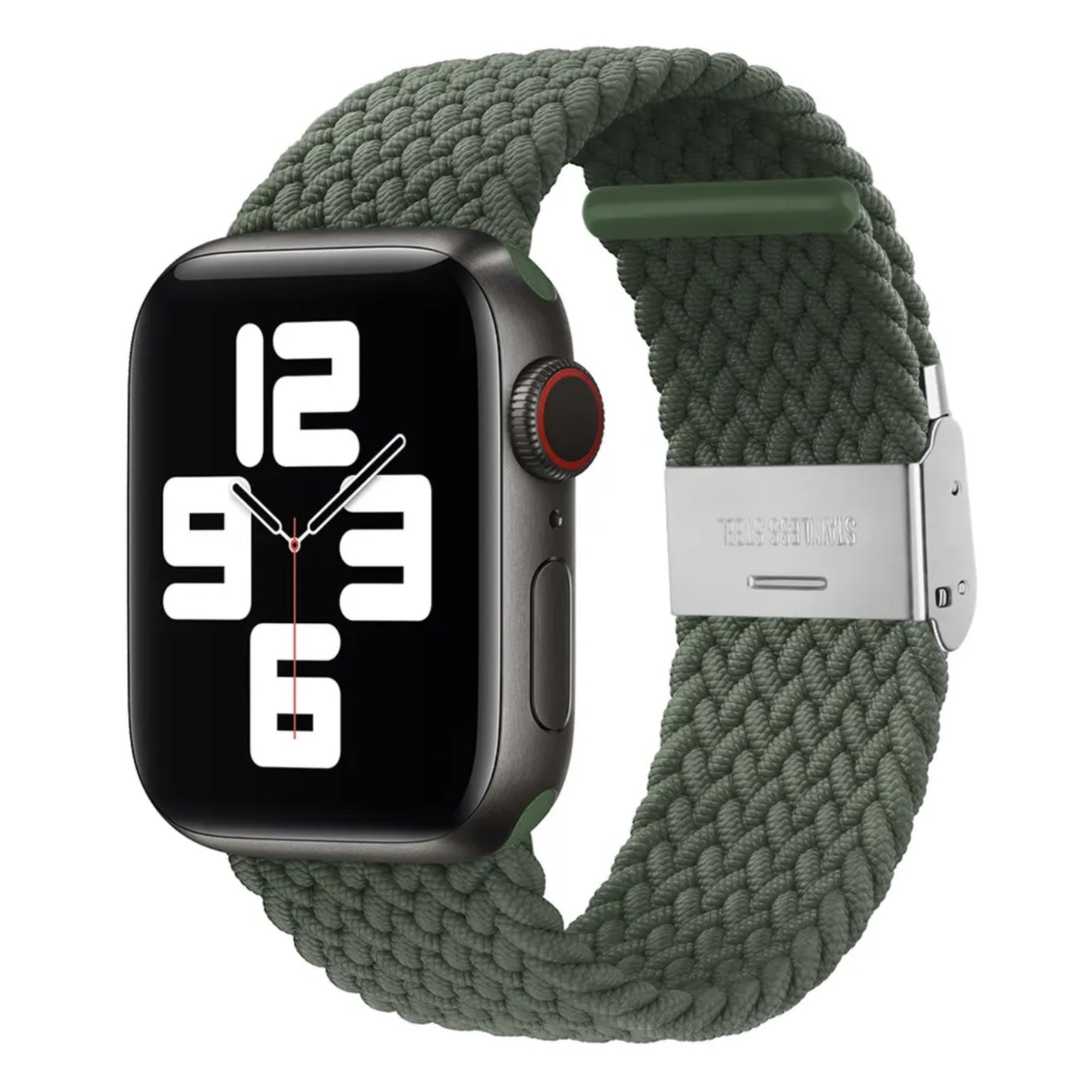 Apple Watch braided loop adjustable - khaki