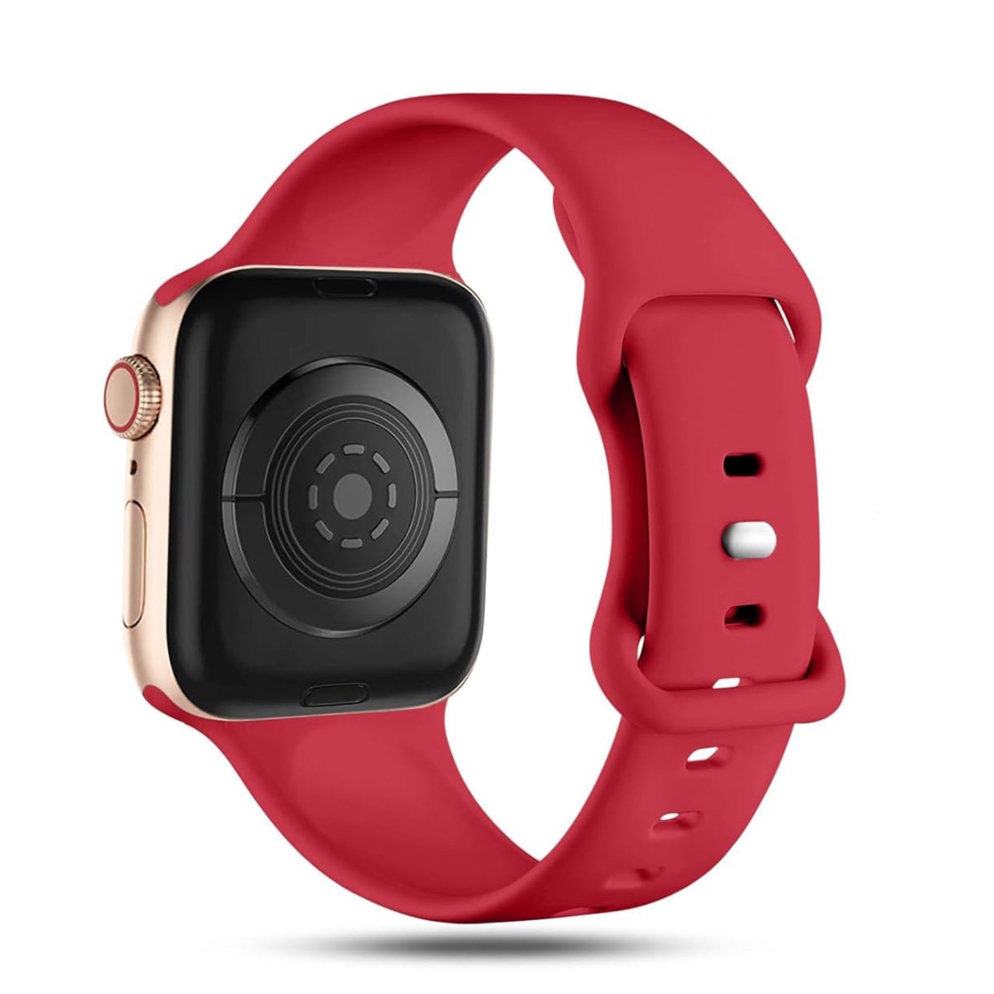 Apple Watch silicone strap - red