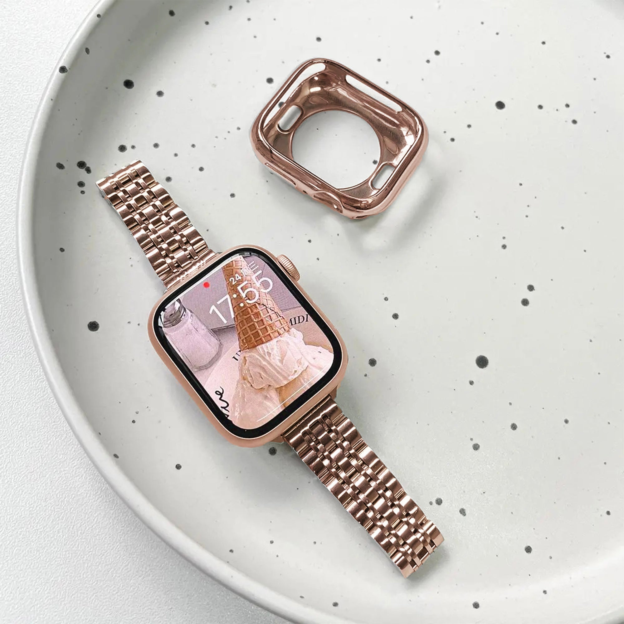 Apple Watch slim inspired strap - rose