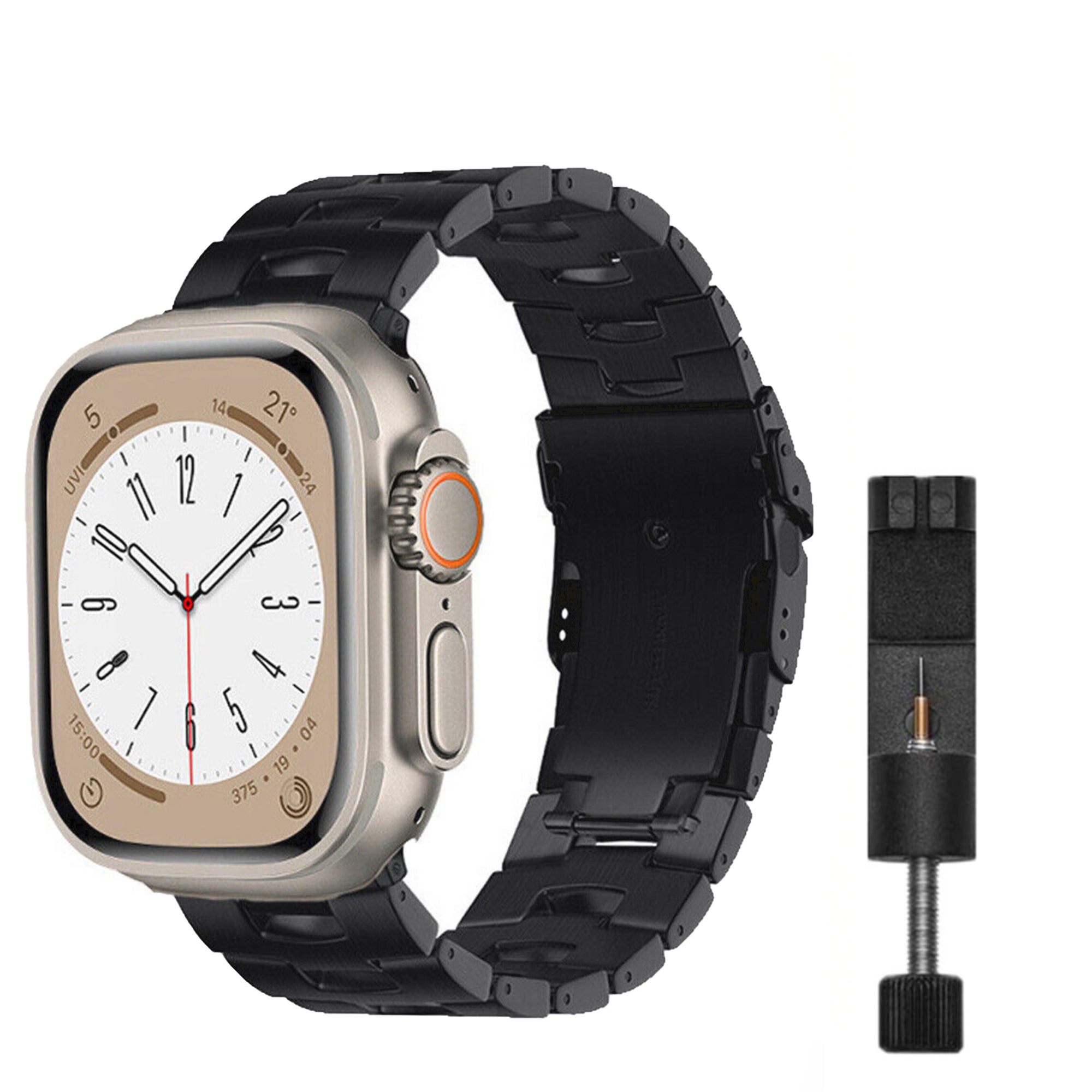 Apple Watch Ultra Titanium Oracle band - black