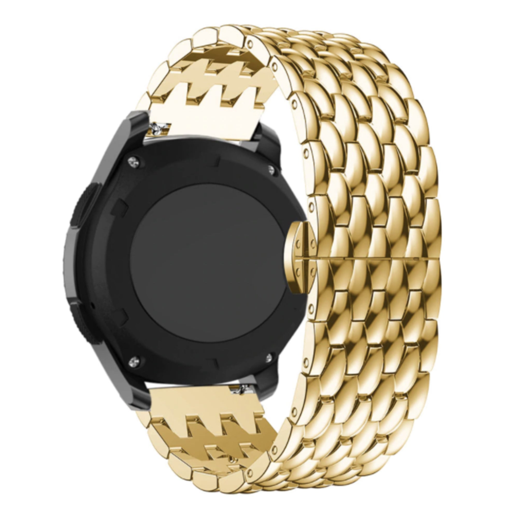 Samsung Galaxy Watch dragon strap for watch 6 & 7 - gold
