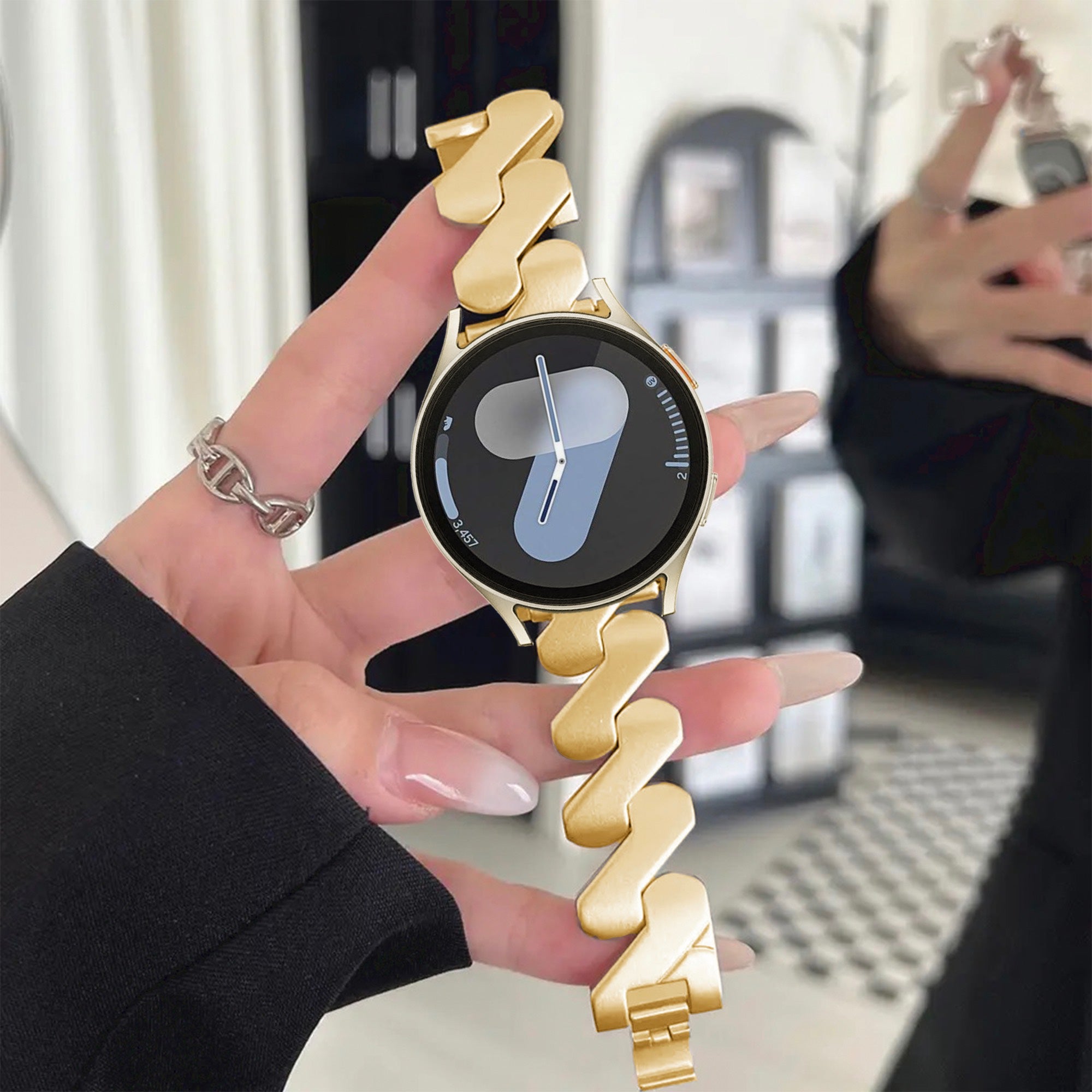 Samsung Galaxy Watch Z strap - gold
