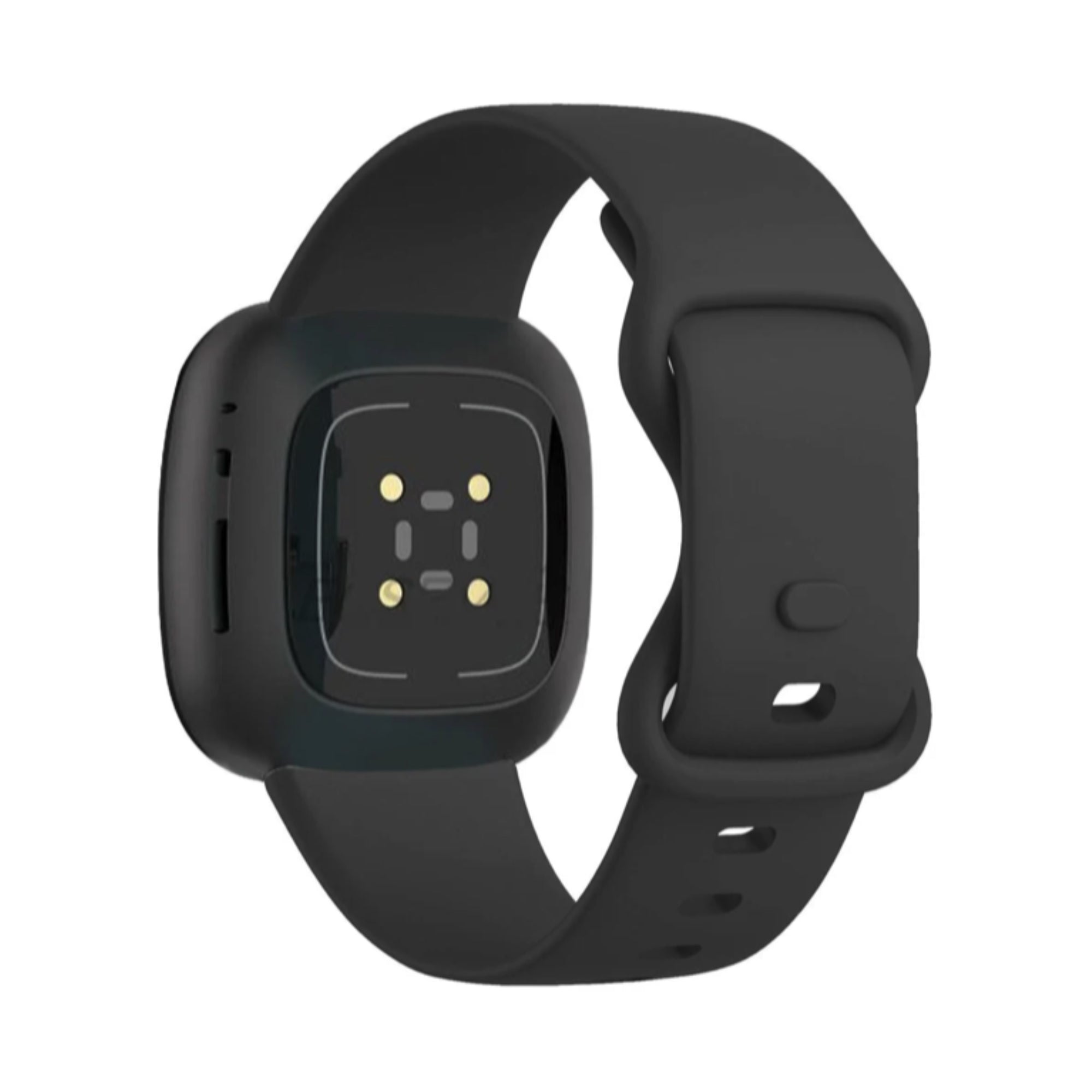 Fitbit Versa 3 / 4 / Sense silicone strap - black
