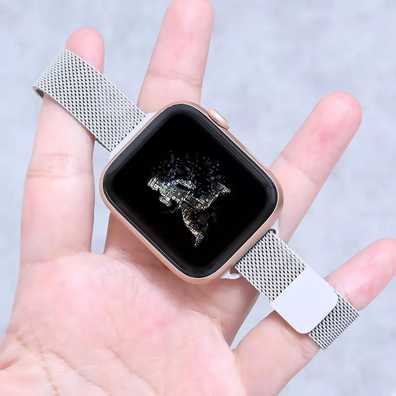 Apple Watch Milanese slim band - silver