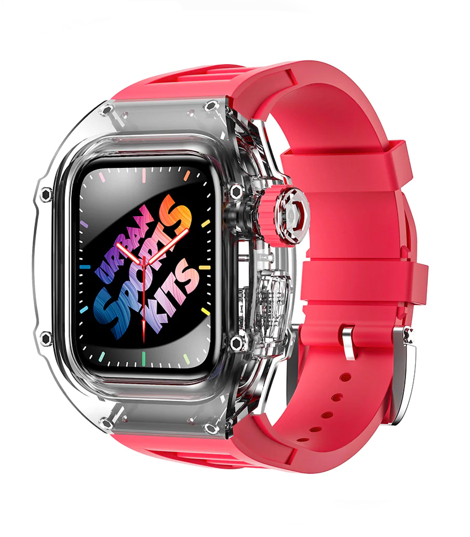 Apple Watch luxury sapphire band - red