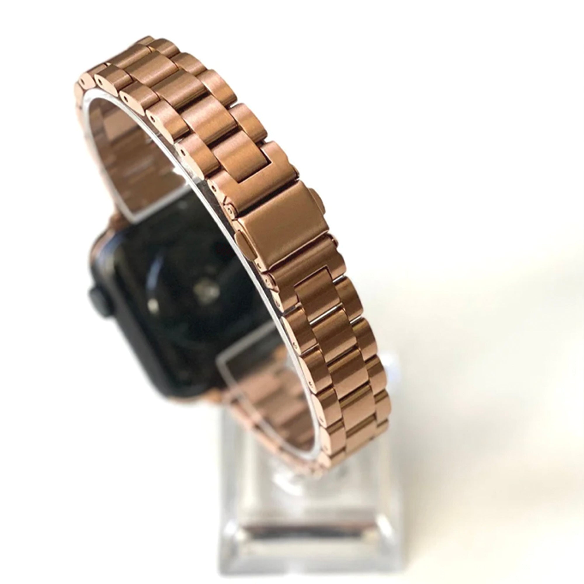 Apple Watch steel link strap slim - rose