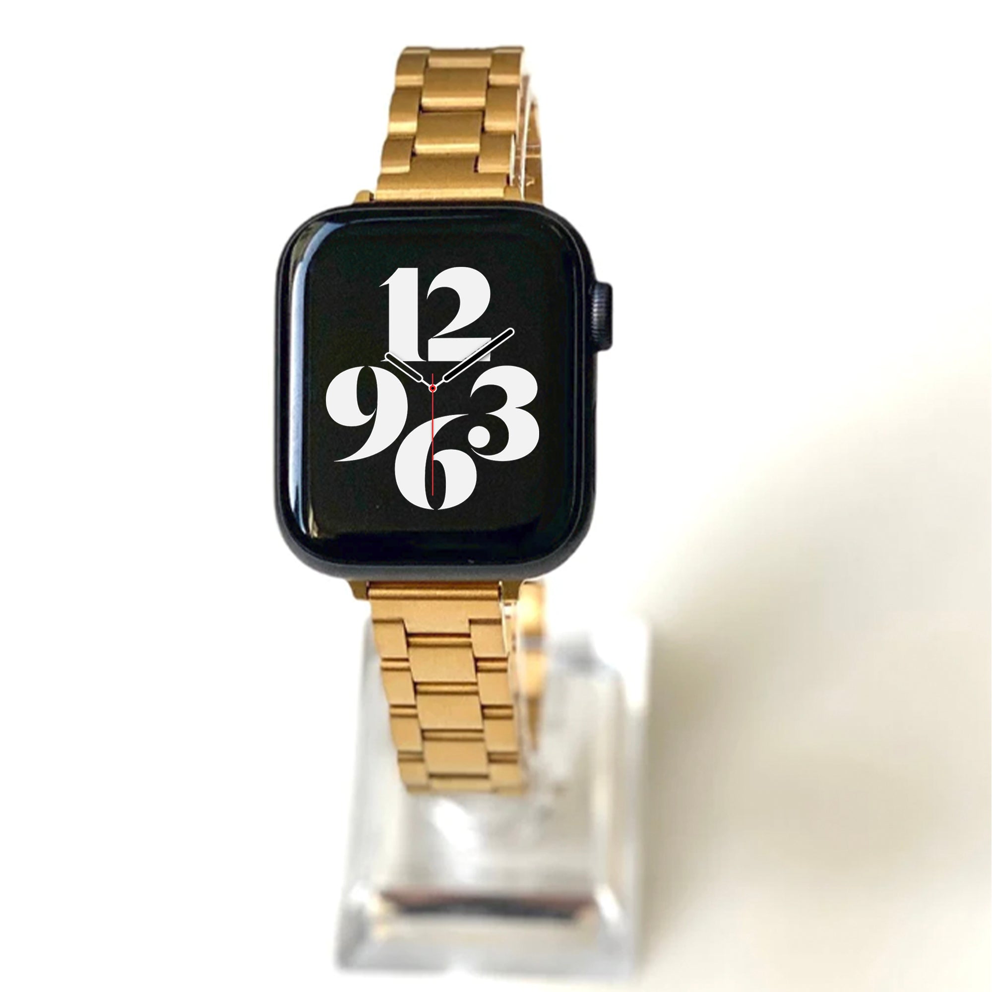 Apple Watch steel link strap slim - gold