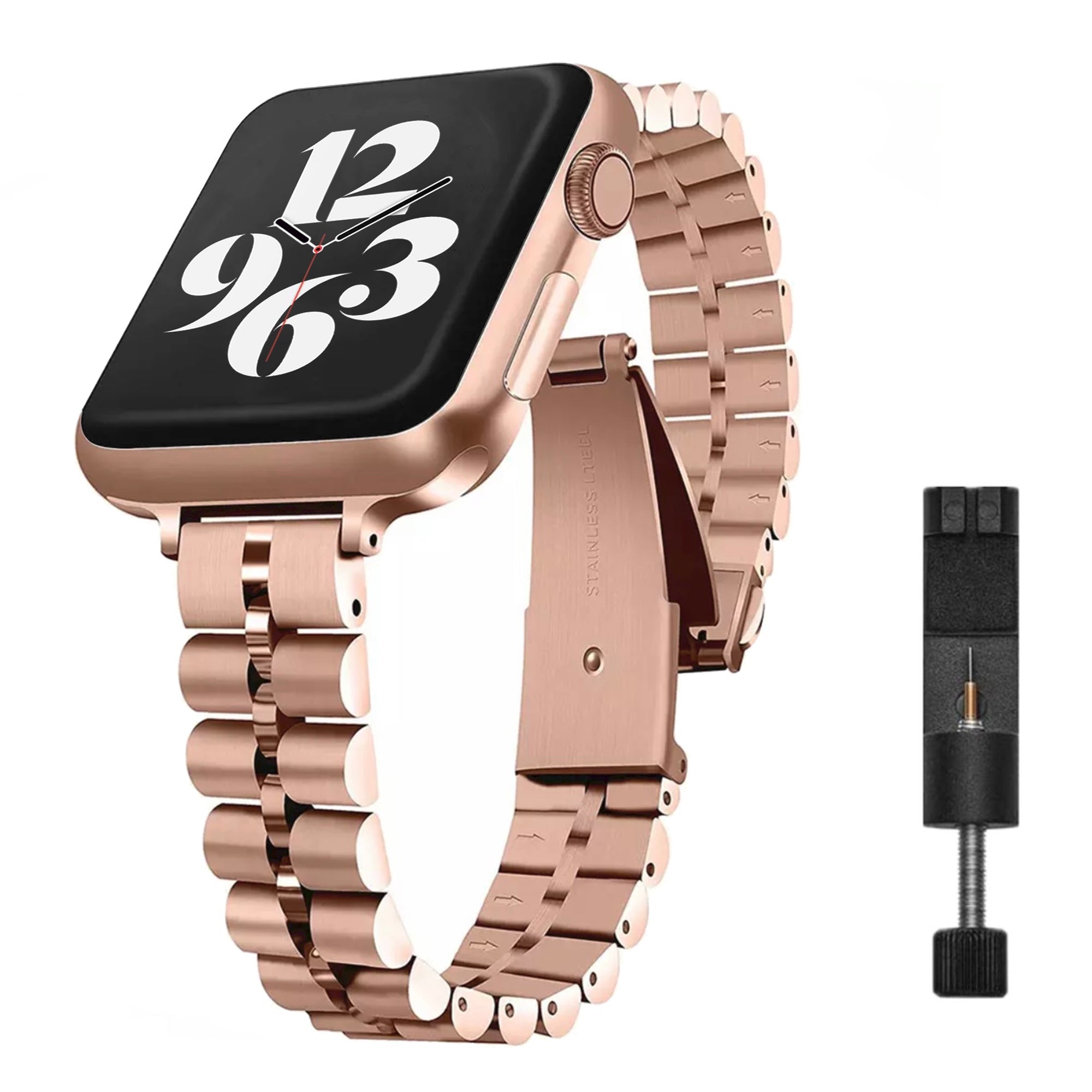Apple Watch steel jubilee strap slim - rose