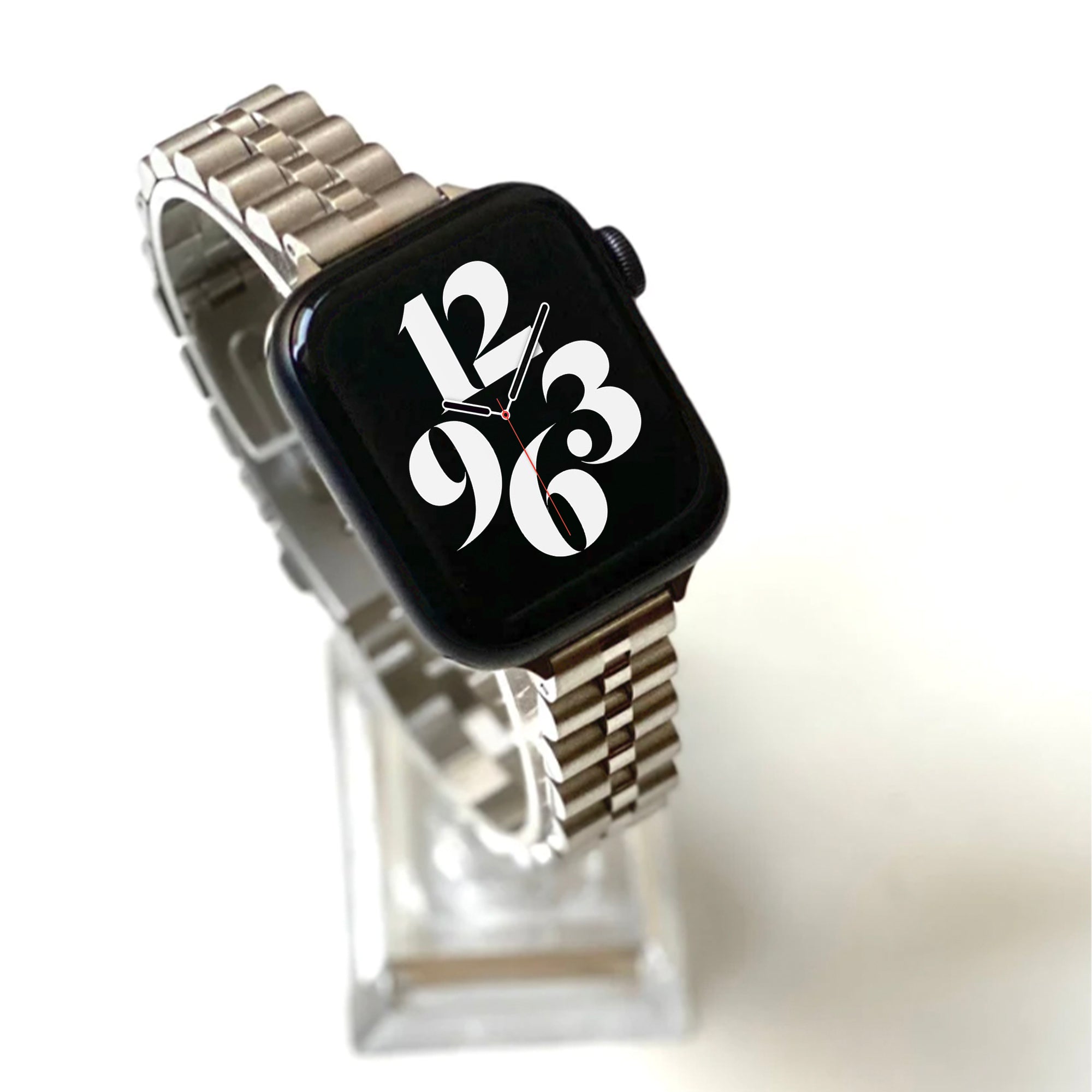 Apple Watch steel jubilee strap slim - silver