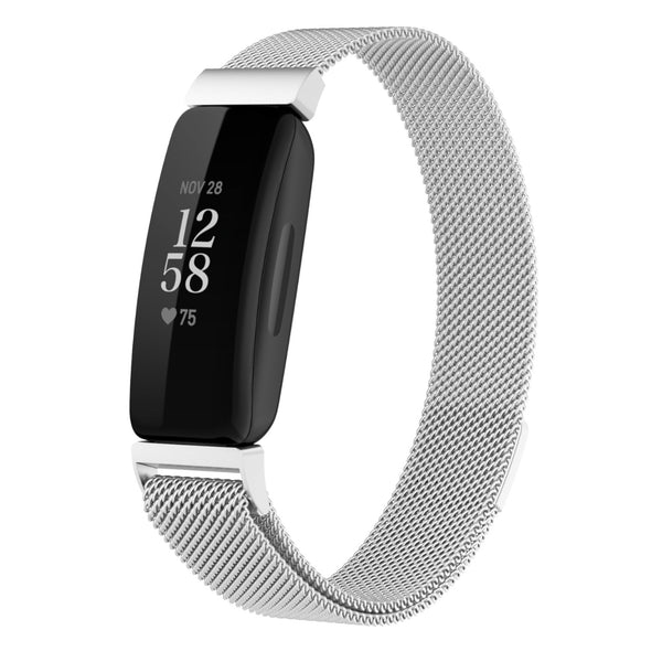 Fitbit inspire milanese band - silver
