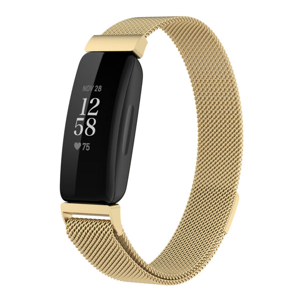 Fitbit inspire milanese band - gold