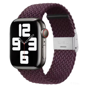 Apple Watch braided loop adjustable - lime