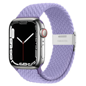 Apple Watch braided loop adjustable - lime