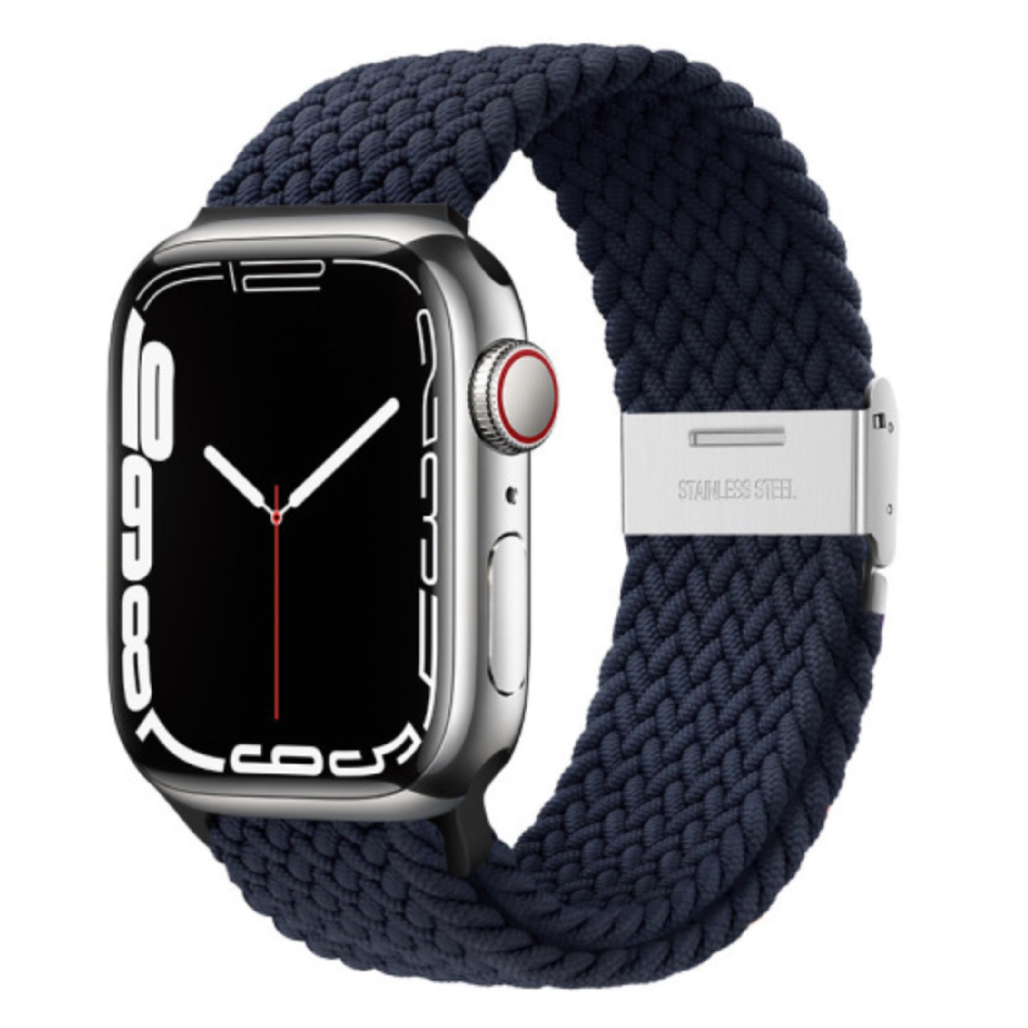 Apple Watch braided loop adjustable - midnight blue