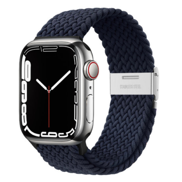 Apple Watch braided loop adjustable - midnight blue