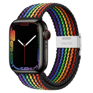 Apple Watch braided loop adjustable - lime