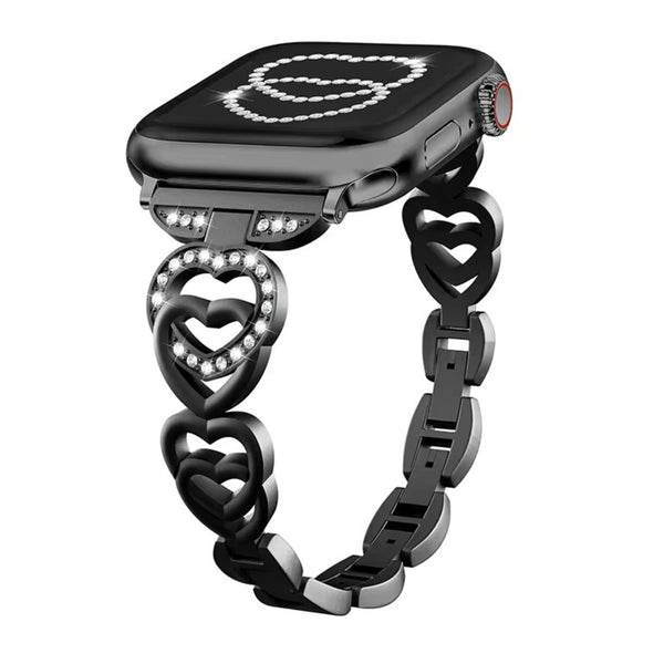Apple Watch heart band - black