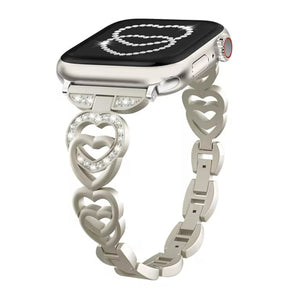 Apple Watch heart band - gold