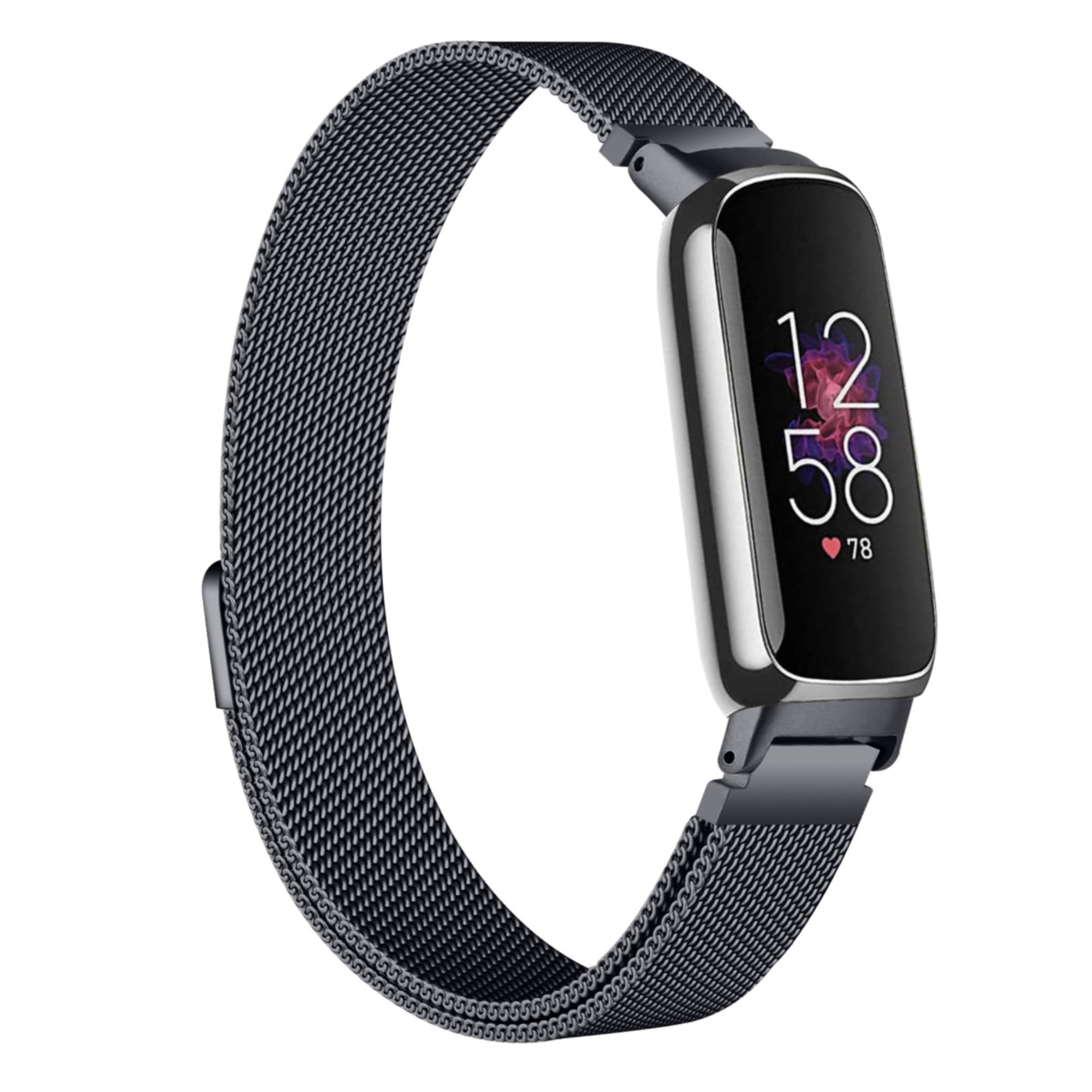 Fitbit Inspire 3 Milanese-Band – Schwarz