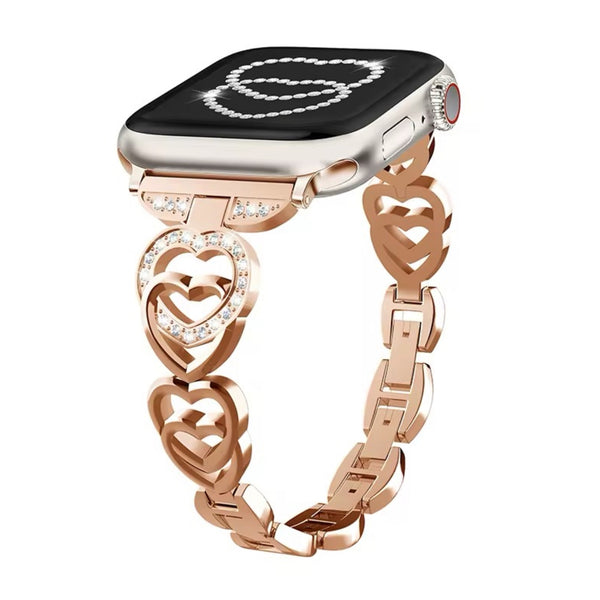 Apple Watch heart band - rose
