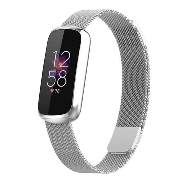 Fitbit Luxury Milanese band - silver