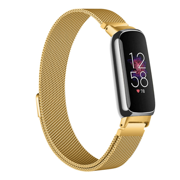 Fitbit inspire 3 milanese band - gold
