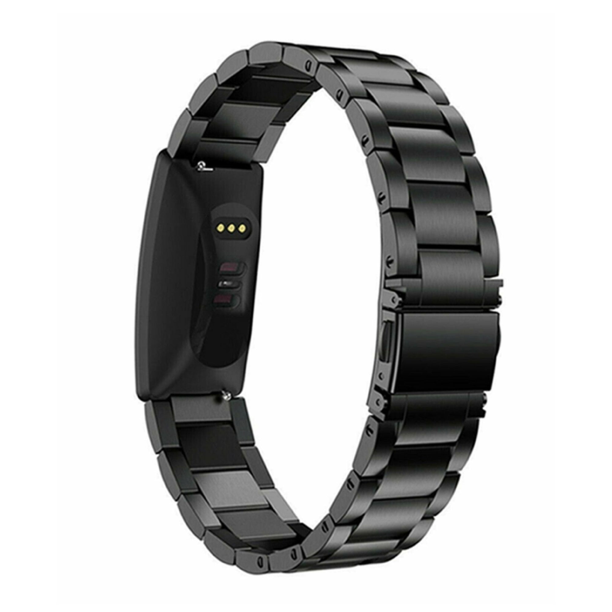 Fitbit inspire steel band - black