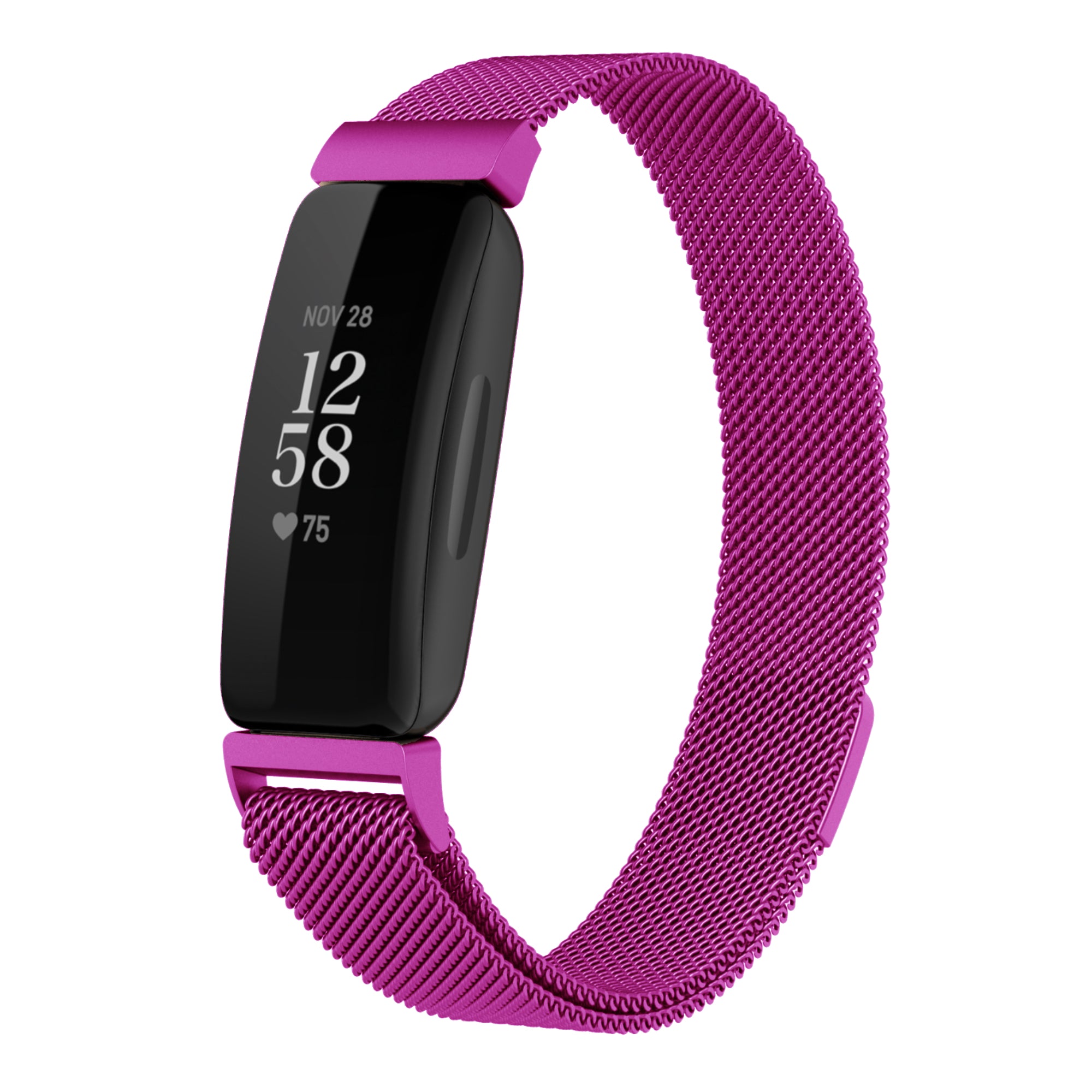 Fitbit inspire milanese band - purple