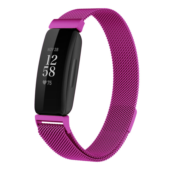 Fitbit inspire milanese band - purple