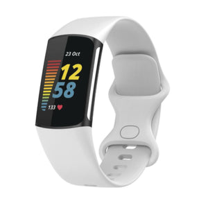 Fitbit Charge 5/6 silicone strap - gray