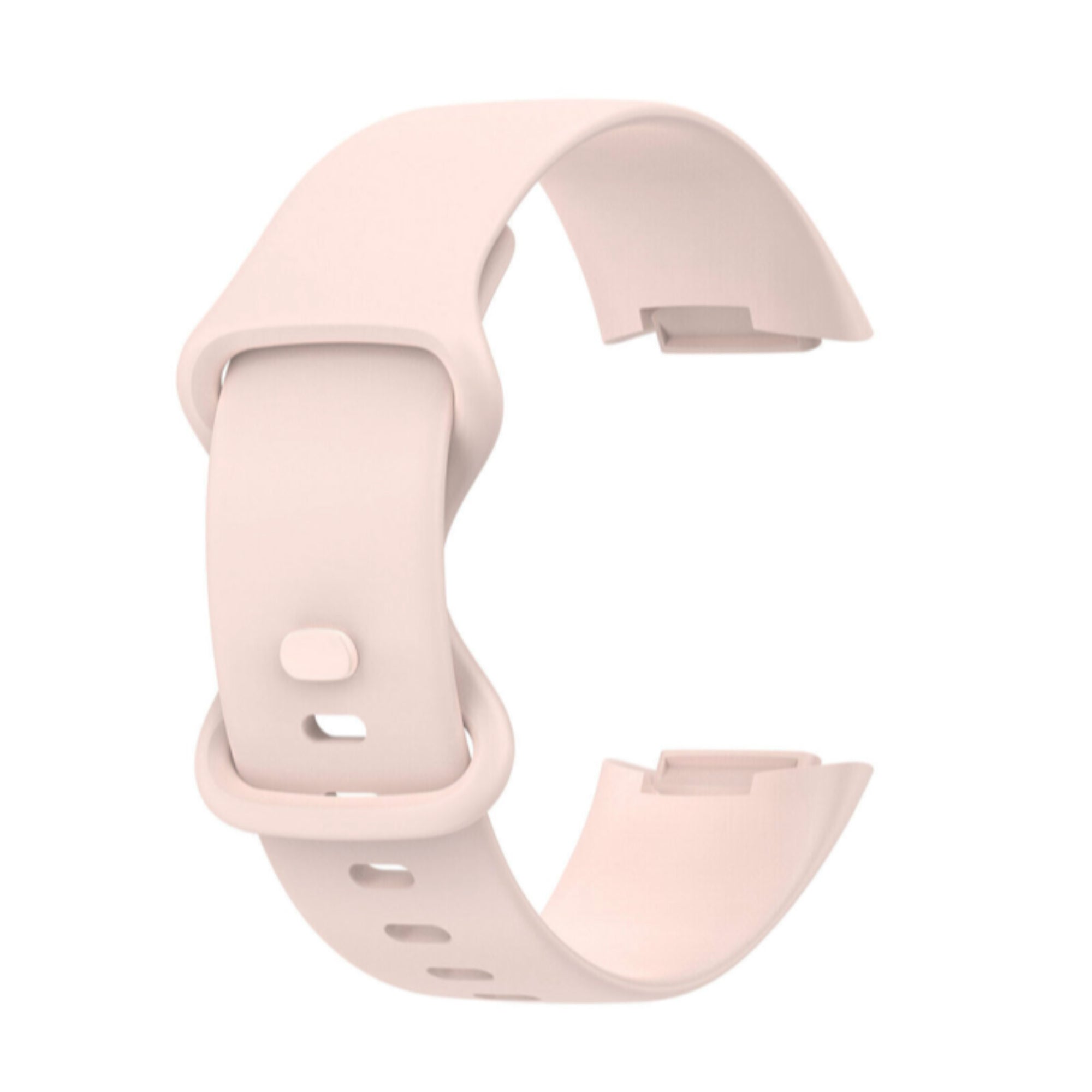 Fitbit Charge 5/6 Silikonarmband – rosa Sand