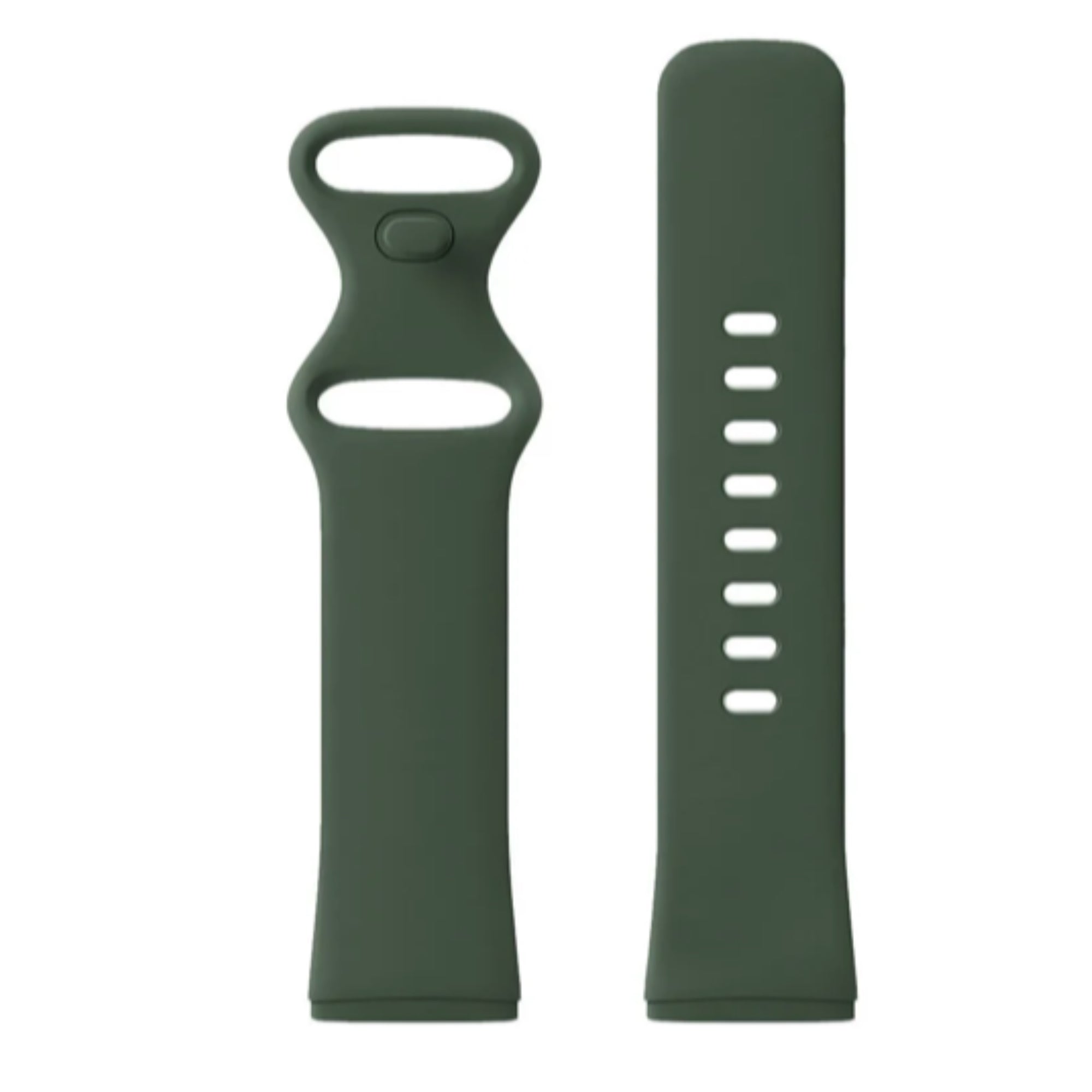 Fitbit Versa 3 / 4 / Sense silicone strap - dark green